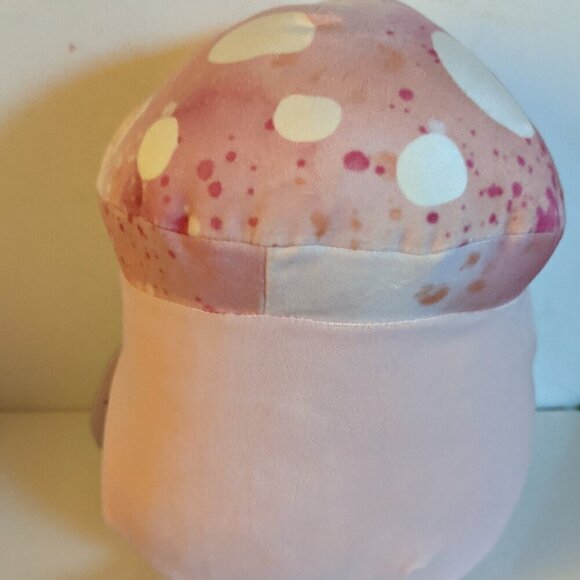 NWT 8" Molly Mushroom Squishmallows Pink Wink Plush Stuffed Animal Pillow Easter - Picture 3 of 5